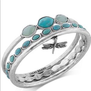Lucky Brand Turquoise Bracelet Set